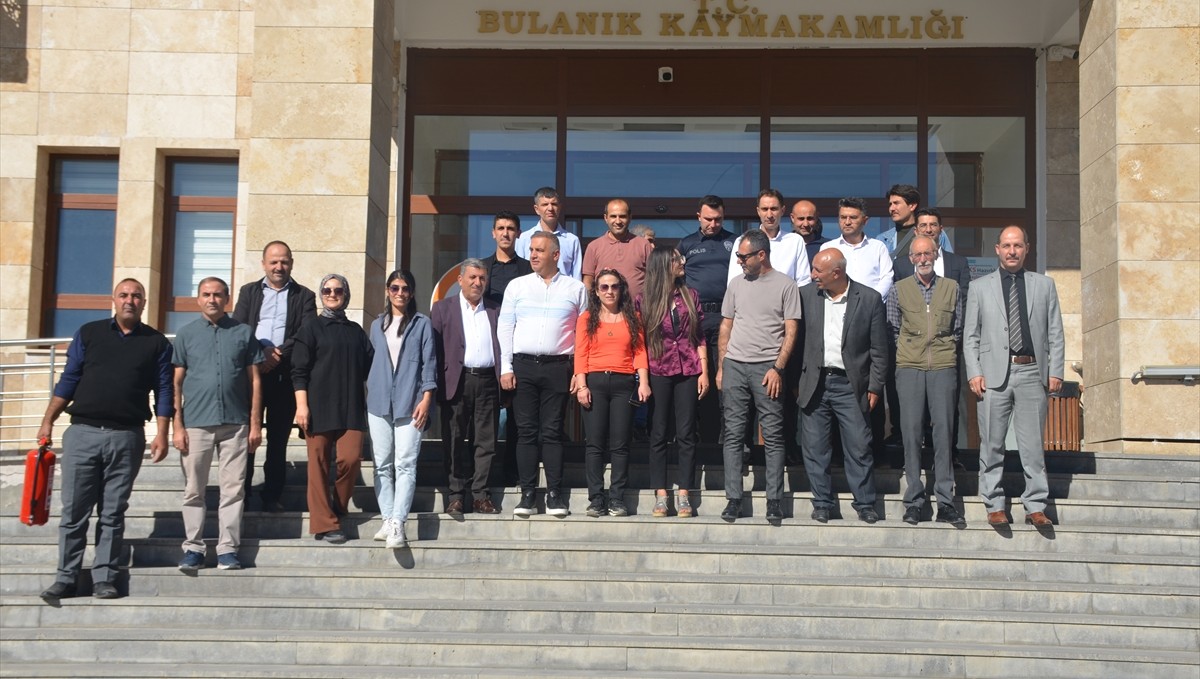 Bulanık'ta yangın tatbikatı yapıldı