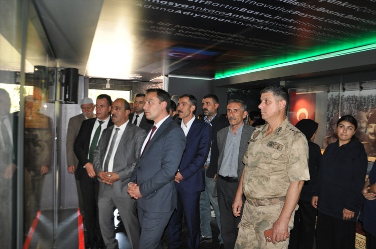 Çanakkale Savaşları Mobil Müzesi, Hizan'da ziyarete açıldı