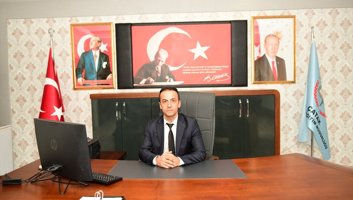 Çatak Milli Eğitim Müdürlüğü görevine atanan İnan, göreve başladı