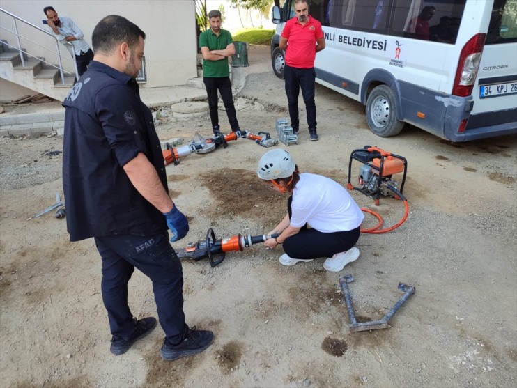 eğitim günlük AFAD 2 verildi Hakkari