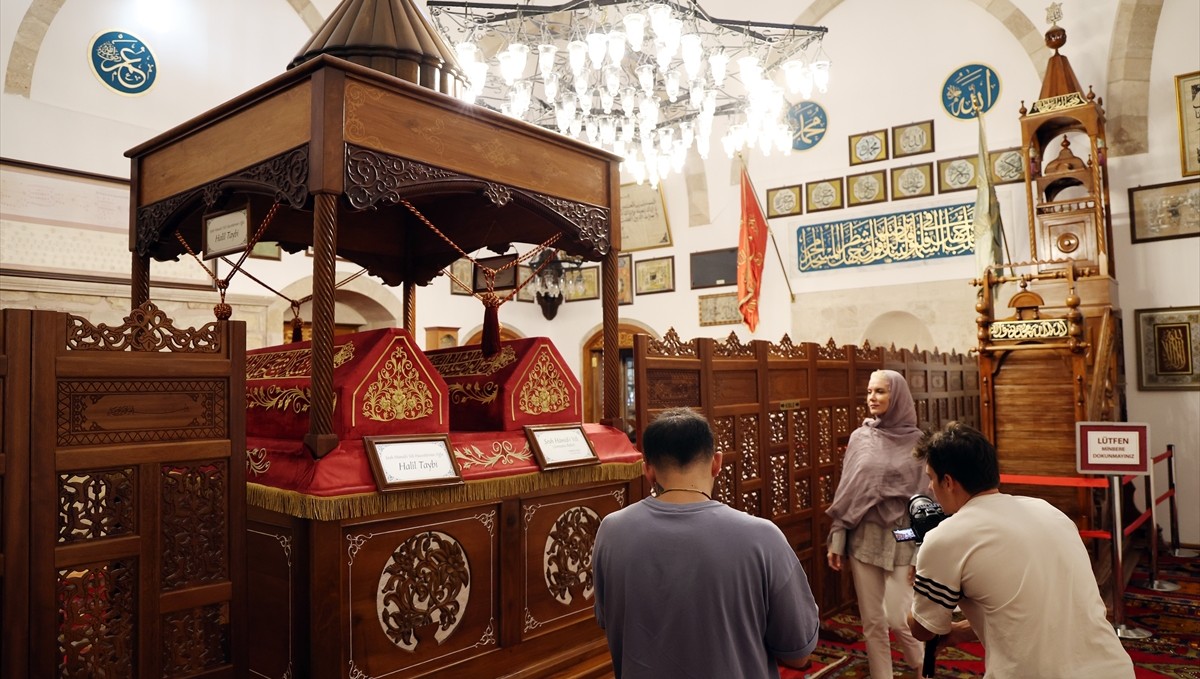 Malatya Kültür Festivali kapsamında Somuncu Baba Külliyesi'nin tanıtım çekimleri yapıldı