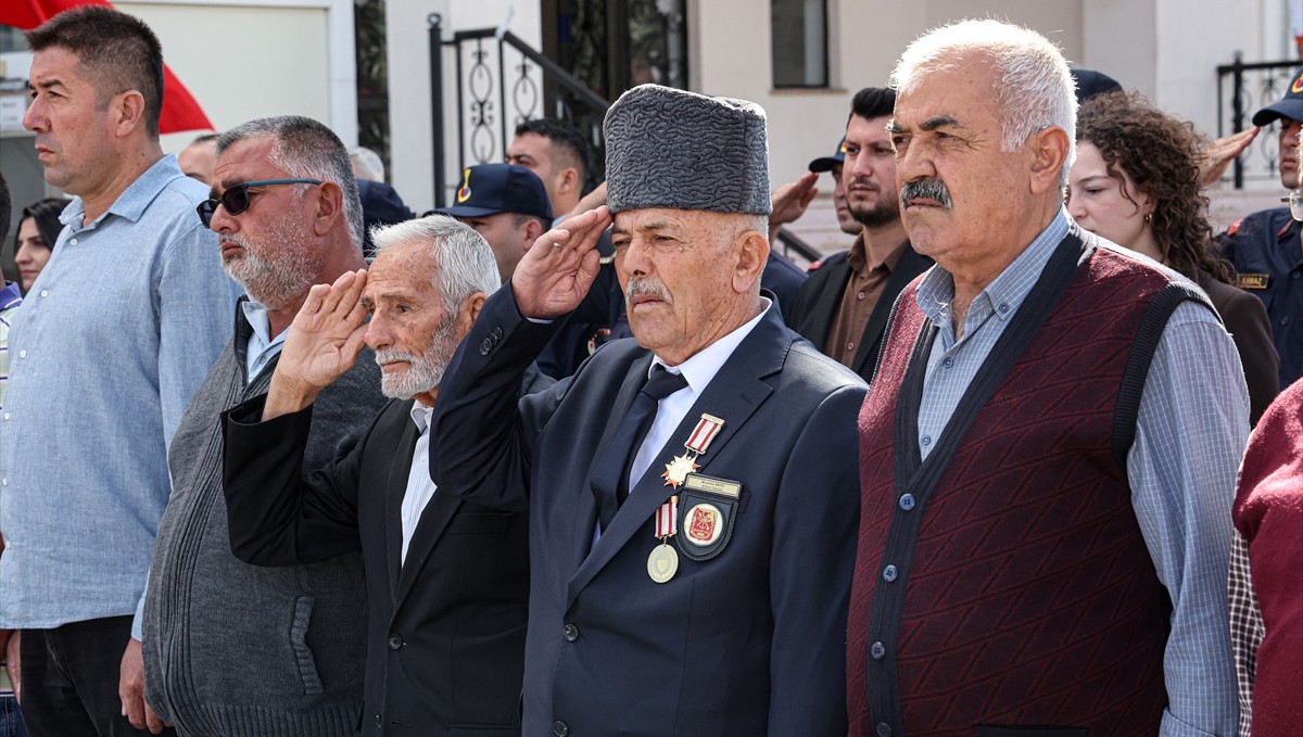 Malatya'nın Darende ve Kale ilçelerinde 19 Eylül Gaziler Günü kutlandı