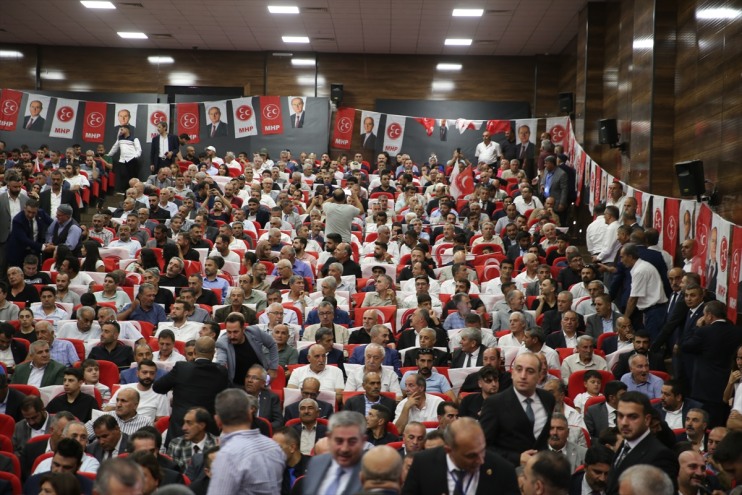 Türkiye Terörsüz Birlik Dayanışma düzenlendi ve MHP