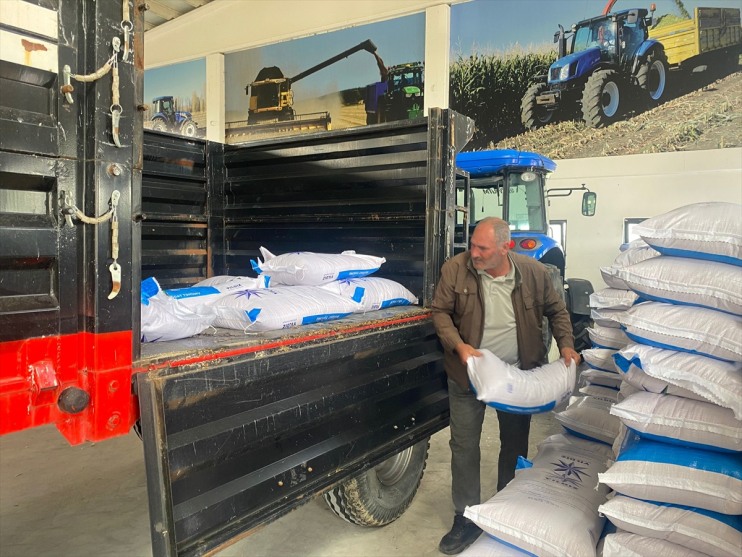 200 buğday dağıtıldı çiftçilere ton Ağrı