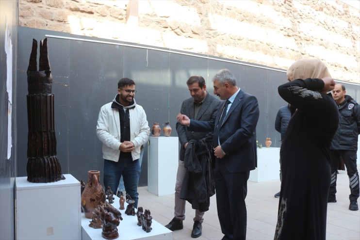 Paşa seramik sergisi açıldı Ağrı