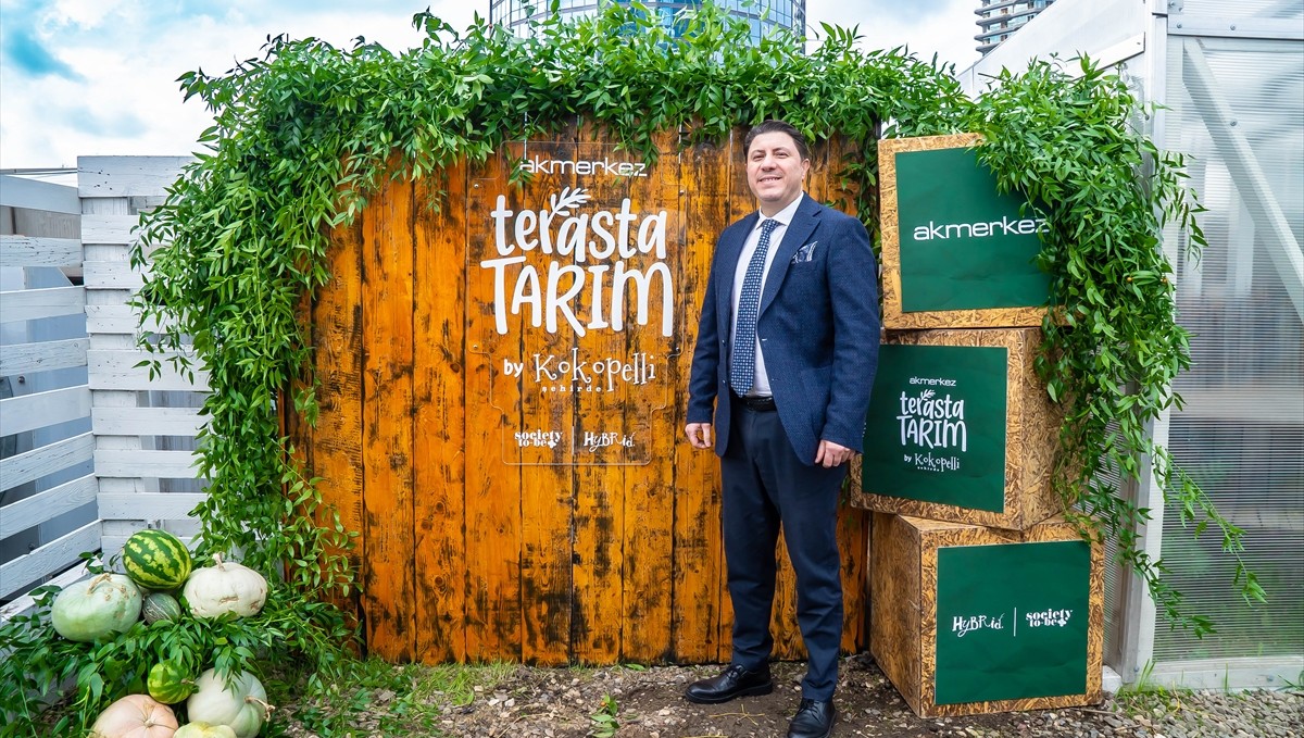 Akmerkez Terasta Tarım projesinin yeni dönemini tanıttı