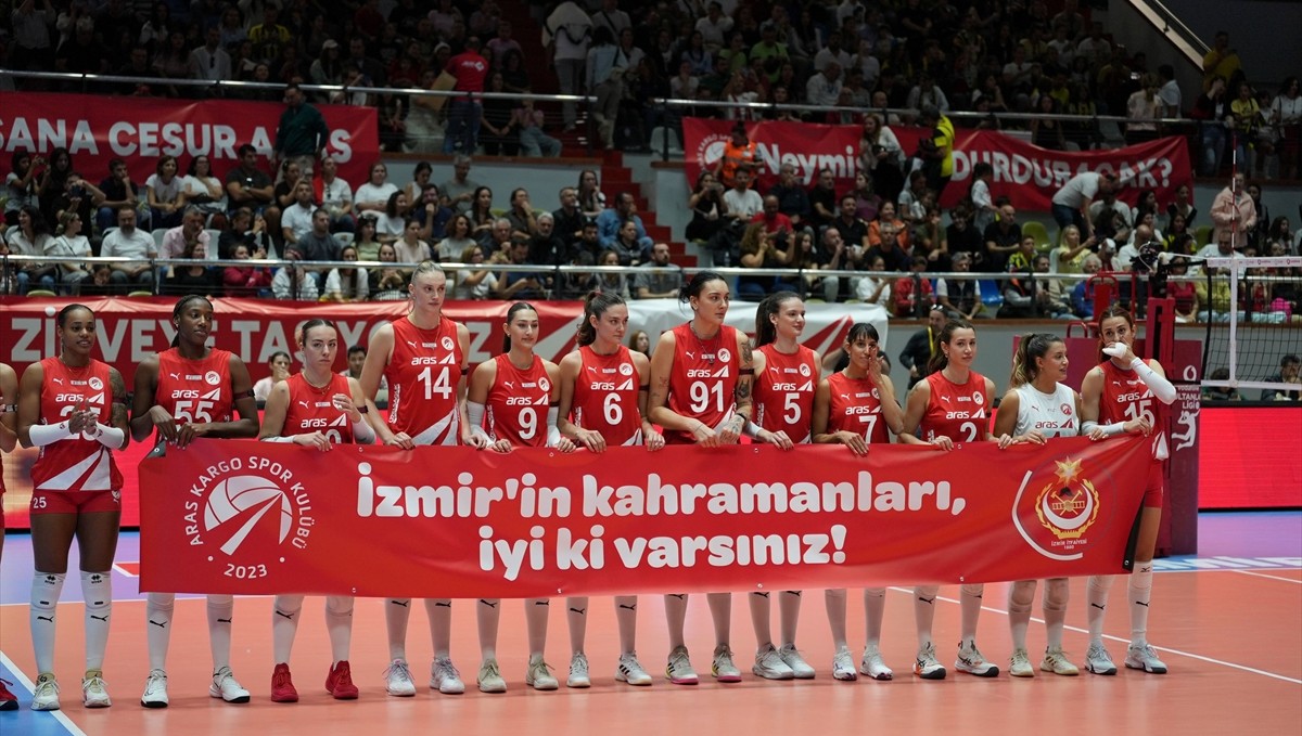 Aras Spor Kulübü sezona itfaiye ve kız çocuklarıyla el ele başladı