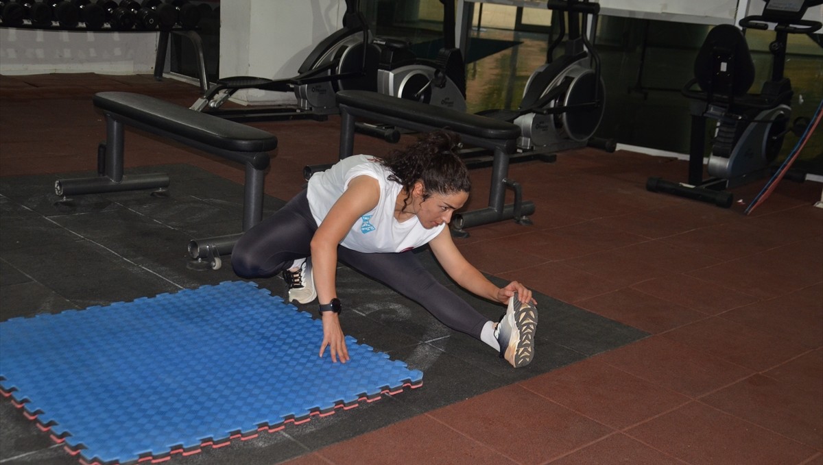 Biathlon Türkiye Şampiyonu Mine Kılıç, gözünü yeni şampiyonluklara çevirdi