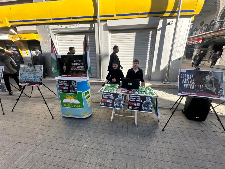 HÜDA PAR Ağrı Gençlik Kolları Cumhuriyet Caddesi