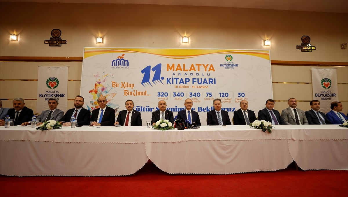 Malatya Anadolu Kitap Fuarı, 31 Ekim'de kitapseverlerle buluşacak
