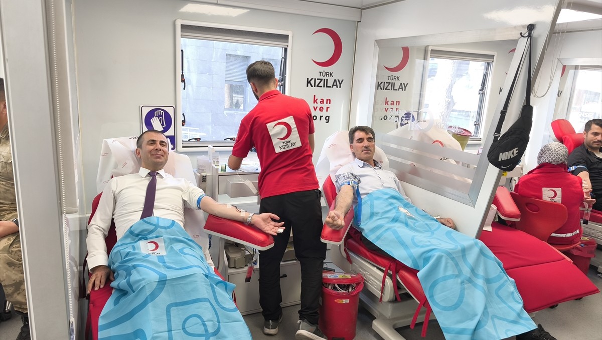 Solhan'da kan bağışı kampanyası düzenlendi