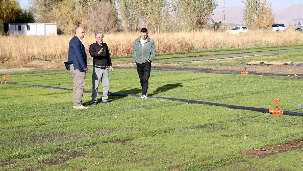Topraksız rulo çim üretim yöntemiyle verimli tarım arazilerinin kaybolmasının önlenmesi hedefleniyor