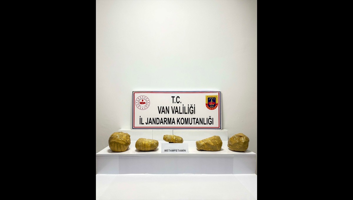 Van'da 21 kilogram sentetik uyuşturucu ele geçirildi