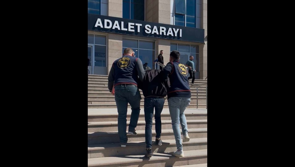 Van'da 25 yıl 9 ay kesinleşmiş hapis cezası bulunan yabancı uyruklu hükümlü yakalandı