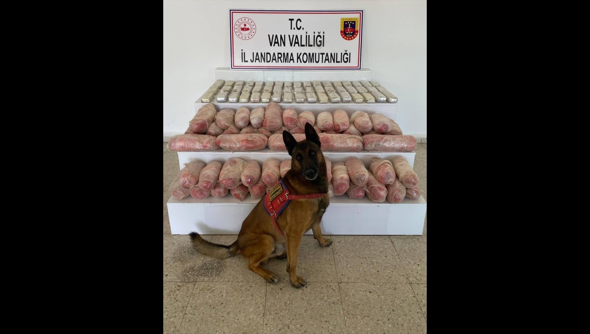 Van'da 67 kilo uyuşturucu ele geçirildi