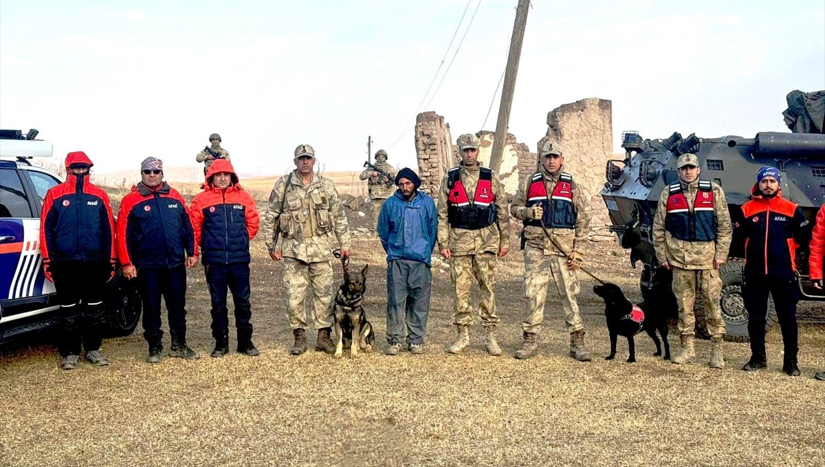 Van'da kaybolan kişi jandarma ekiplerince bulundu