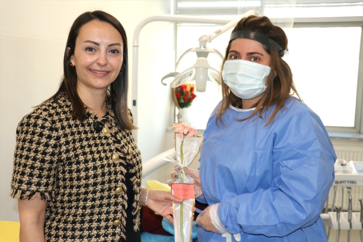 sağlığı veriyor hastaya ağız diş merkezleri hizmet 1200 ortalama günlük Ağrı