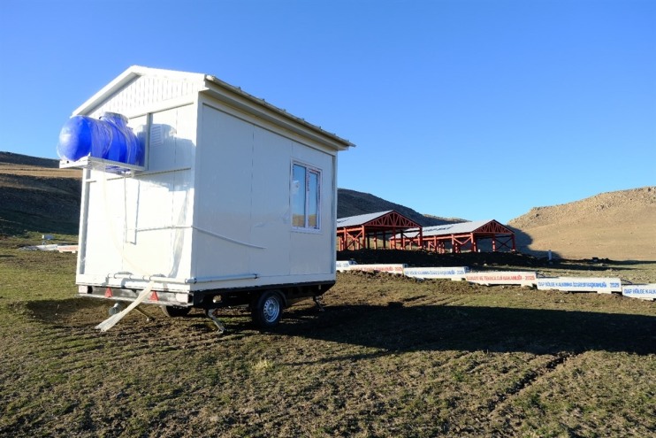 edilmesi oluşturuldu altyapı modernize iki Ağrı