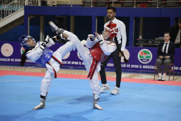 Ağrı, Taekwondo Dostluk Müsabakalarına Ev Sahipliği Yapıyor2