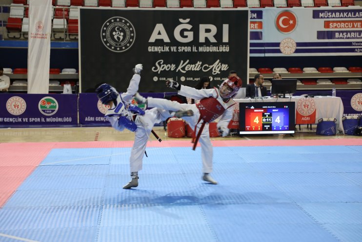 Ağrı, Taekwondo Dostluk Müsabakalarına Ev Sahipliği Yapıyor1