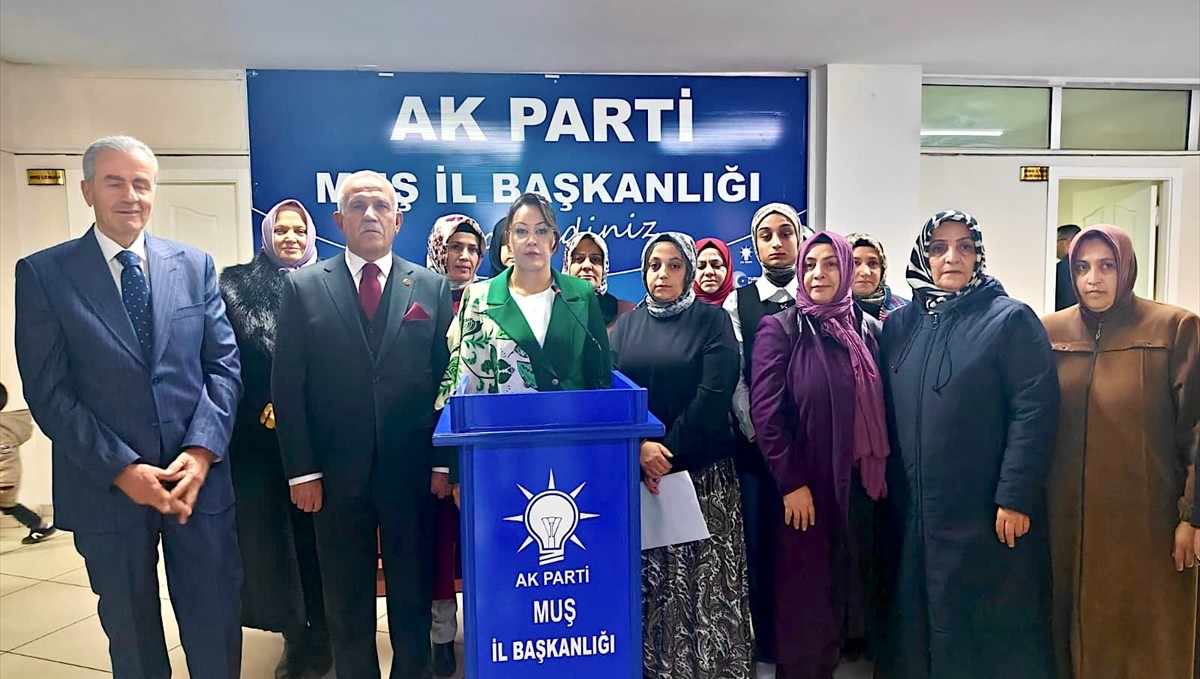 Van ve çevre illerde AK Parti'den kadına yönelik şiddetle mücadele açıklaması