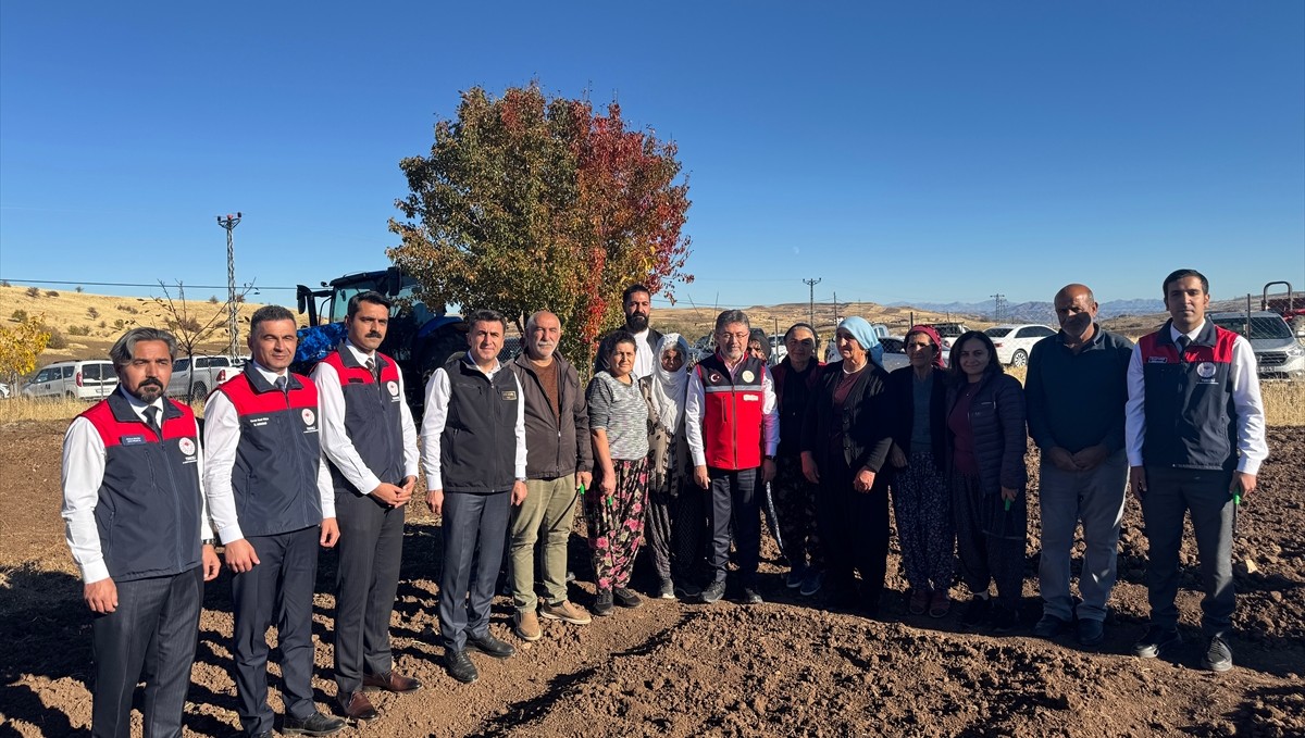 Bakan Yumaklı, Tunceli'de coğrafi işaretli dağ sarımsağının ekimini yaptı: