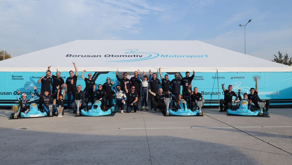 BOM Karting Takımı Türkiye Karting Şampiyonası'nın 5. ayağında takımlar birincisi oldu
