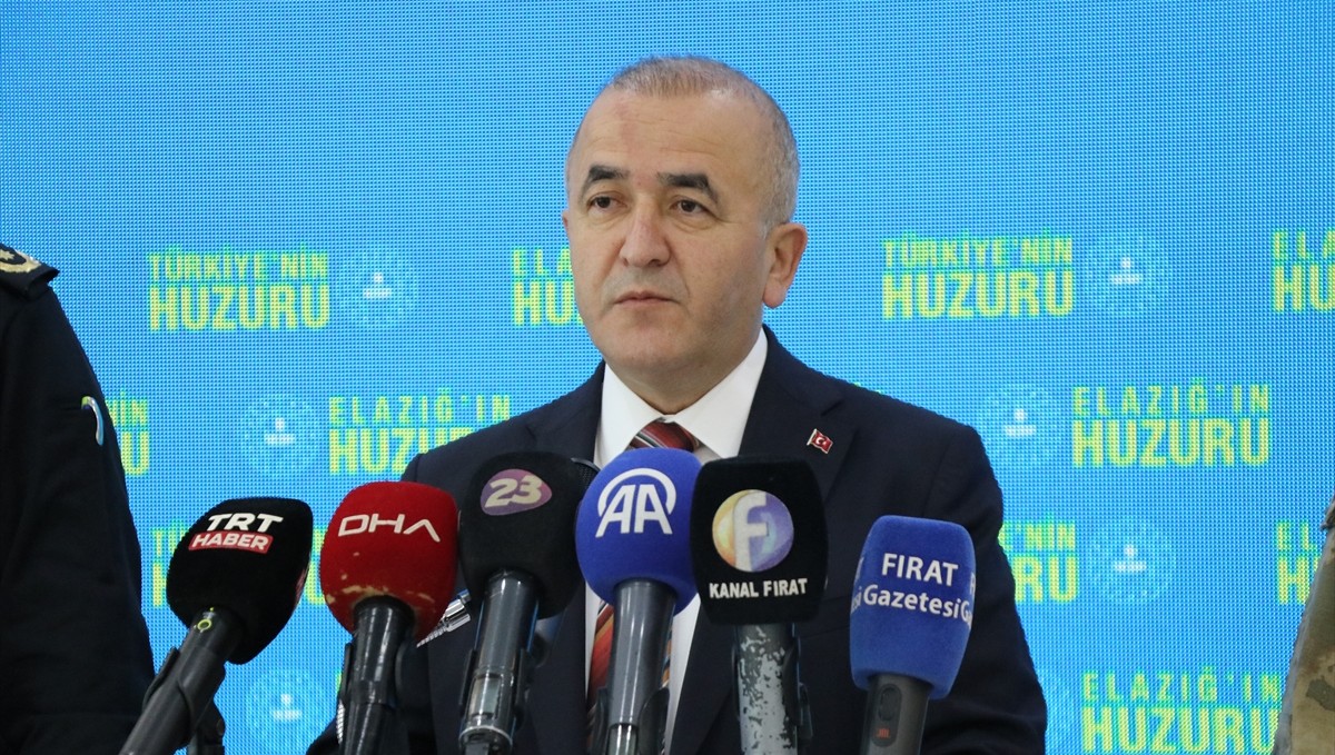 Elazığ'da "Asayiş ve Güvenlik Basın Bilgilendirme Toplantısı" yapıldı