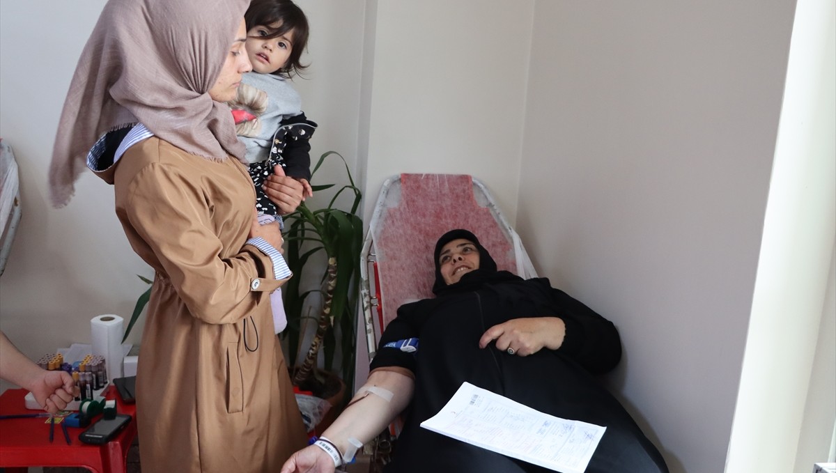 Erciş'te kan bağışı kampanyası başlatıldı