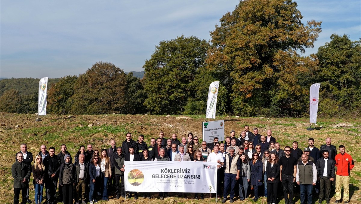 Fehmi Yıldız Vakfı Hatıra Ormanı'nın ilk fidanları dikildi