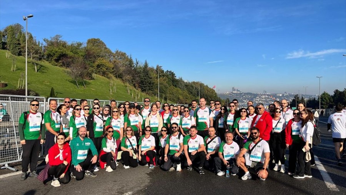 HDI Sigorta "47. İstanbul Maratonu"nda lösemili çocuklar için koştu
