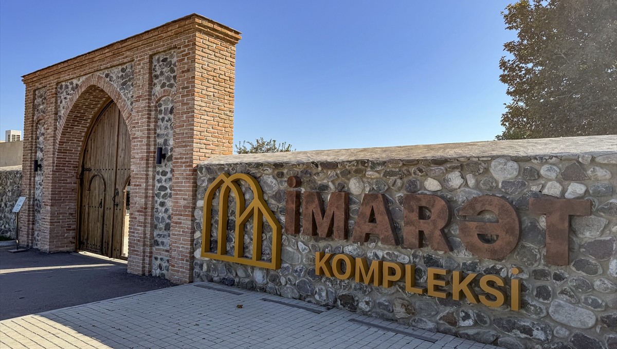 Karabağ'da tarihin sessiz tanığı İmaret Kompleksi yeniden hayat buldu