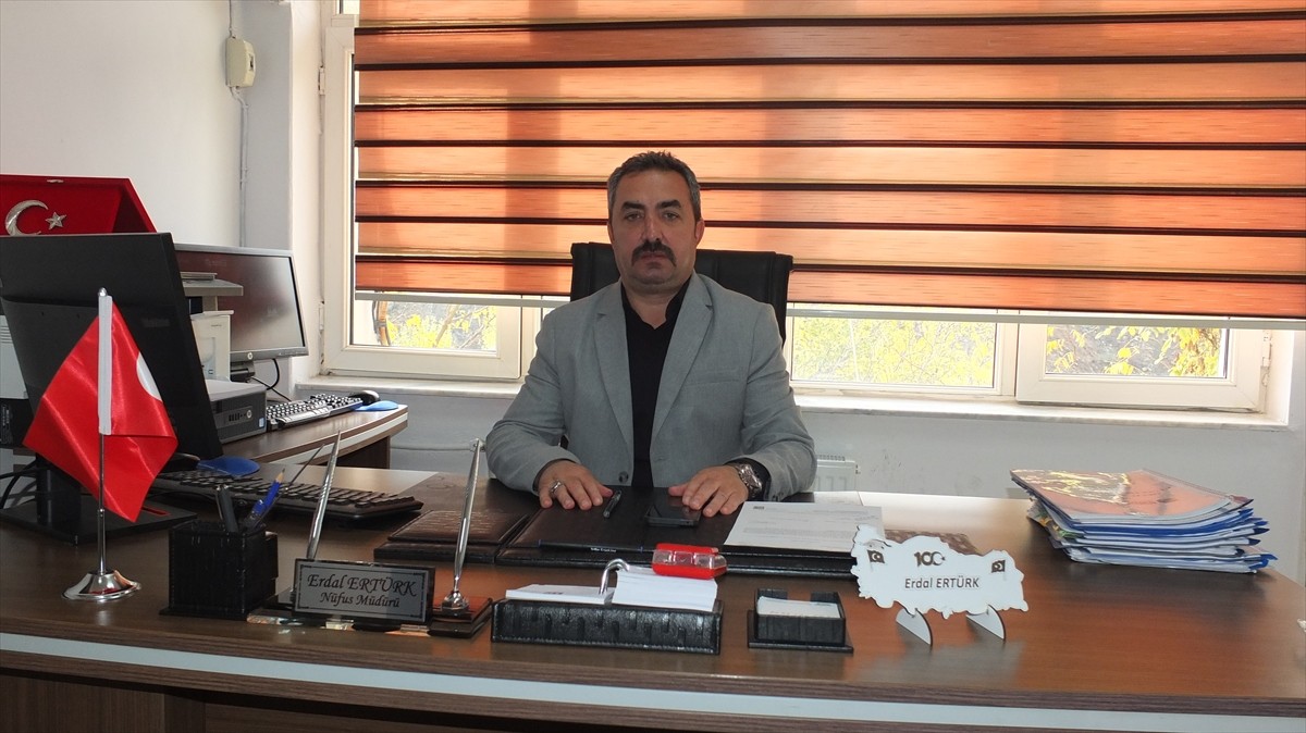 Keban İlçe Nüfus Müdürü Ertürk, görevine başladı