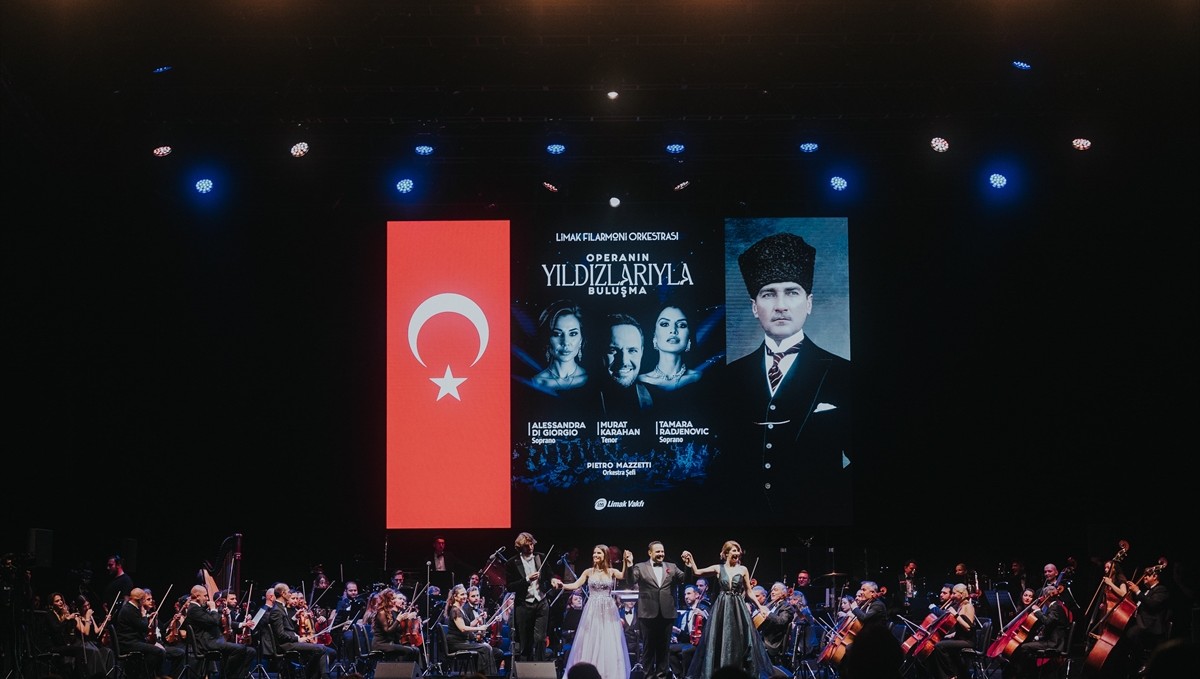 Limak Filarmoni Orkestrası operanın yıldızlarını sanatseverlerle buluşturdu