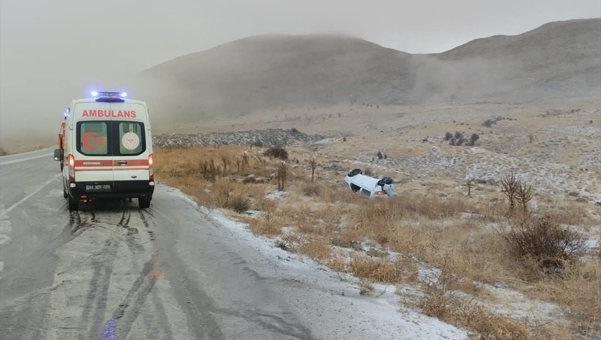 Malatya'daki iki kazada 2 kişi yaralandı