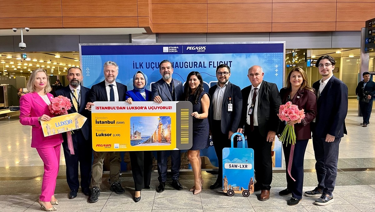 Sabiha Gökçen'den Mısır'a iki yeni destinasyon