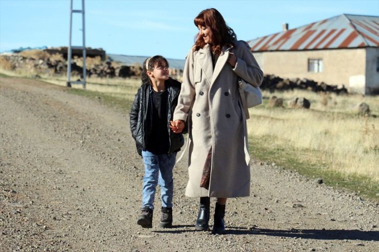 kırsalındaki Ağrı dolu tek Sedanur öğrencisiyle eğitim sevgi öğretmenin yolculuğu 3