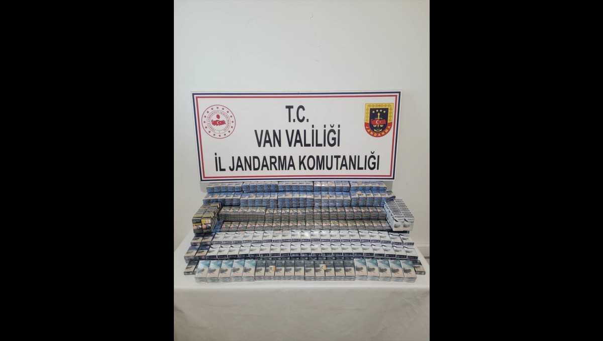 Van'da gümrük kaçağı sigara ve malzeme ele geçirildi