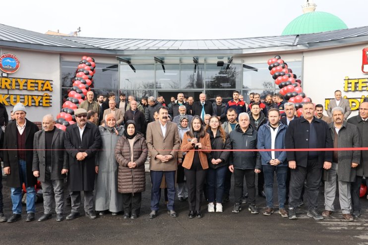 Ağrı Belediyesi yeni itfaiye ve makine ikmal binalarını hizmete açtı5