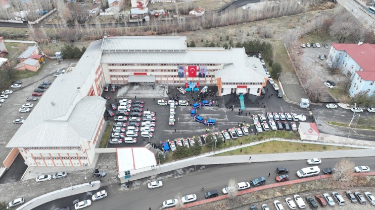 girdi teşkilatına 85 teslim edilen hizmete jandarma emniyet Ağrı