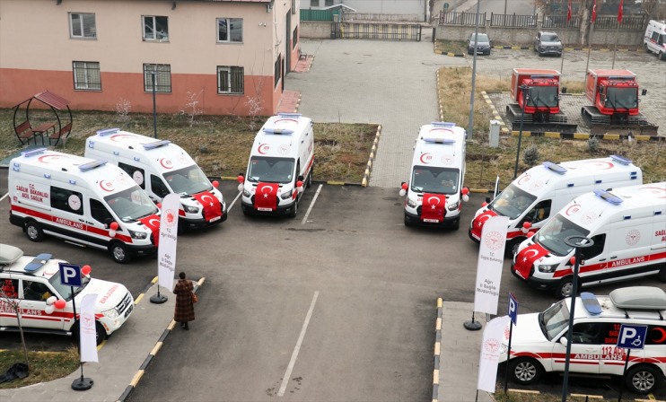 göreve ulaşmak için sağlık kış hazır hastalara şartlarında Ağrı