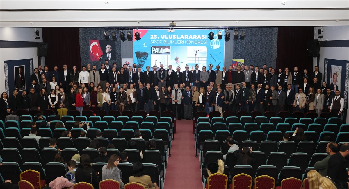 Erzurum'da 23. Uluslararası Spor Bilimleri Kongresi başladı