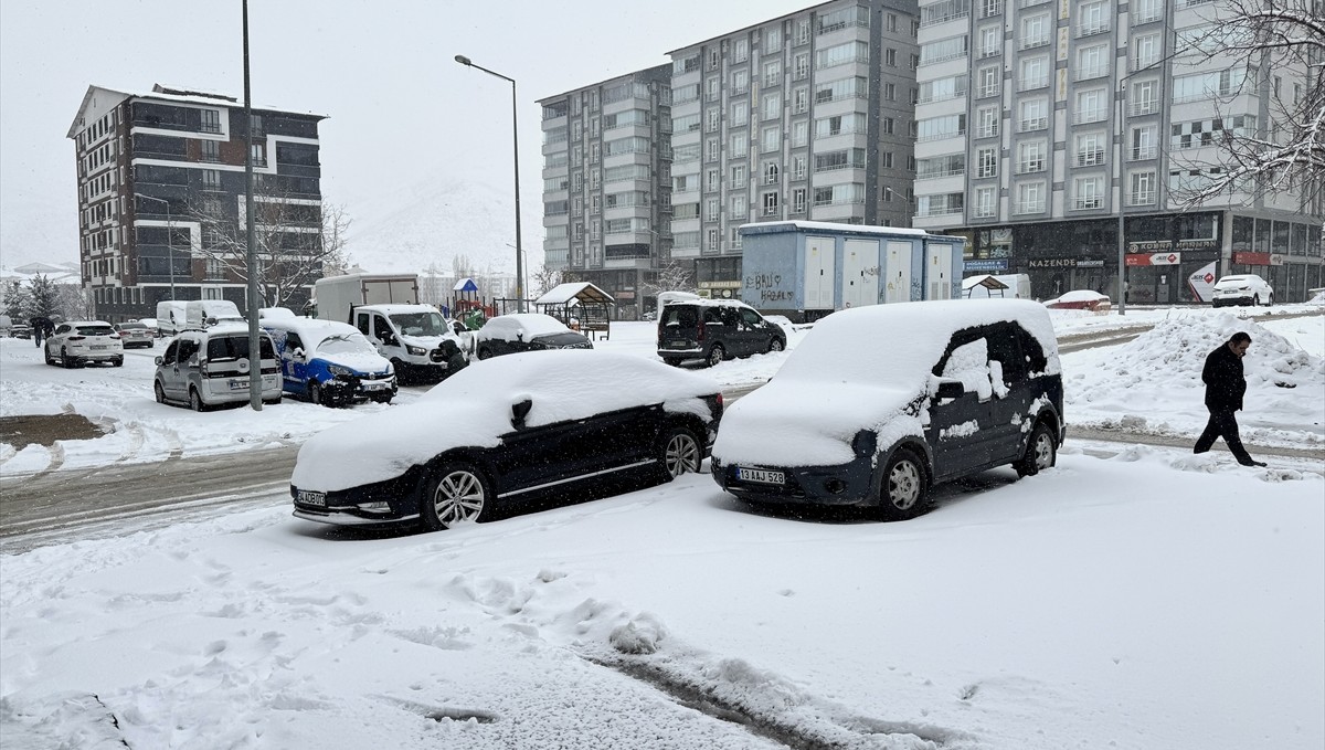 HAKKARİ - Kar etkili oldu