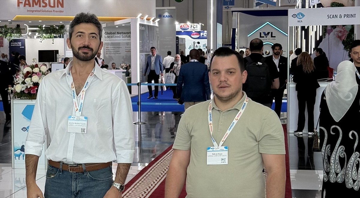 Karmod Dubai'deki Big 5 Global fuarında plastik yapı ürünlerini tanıttı