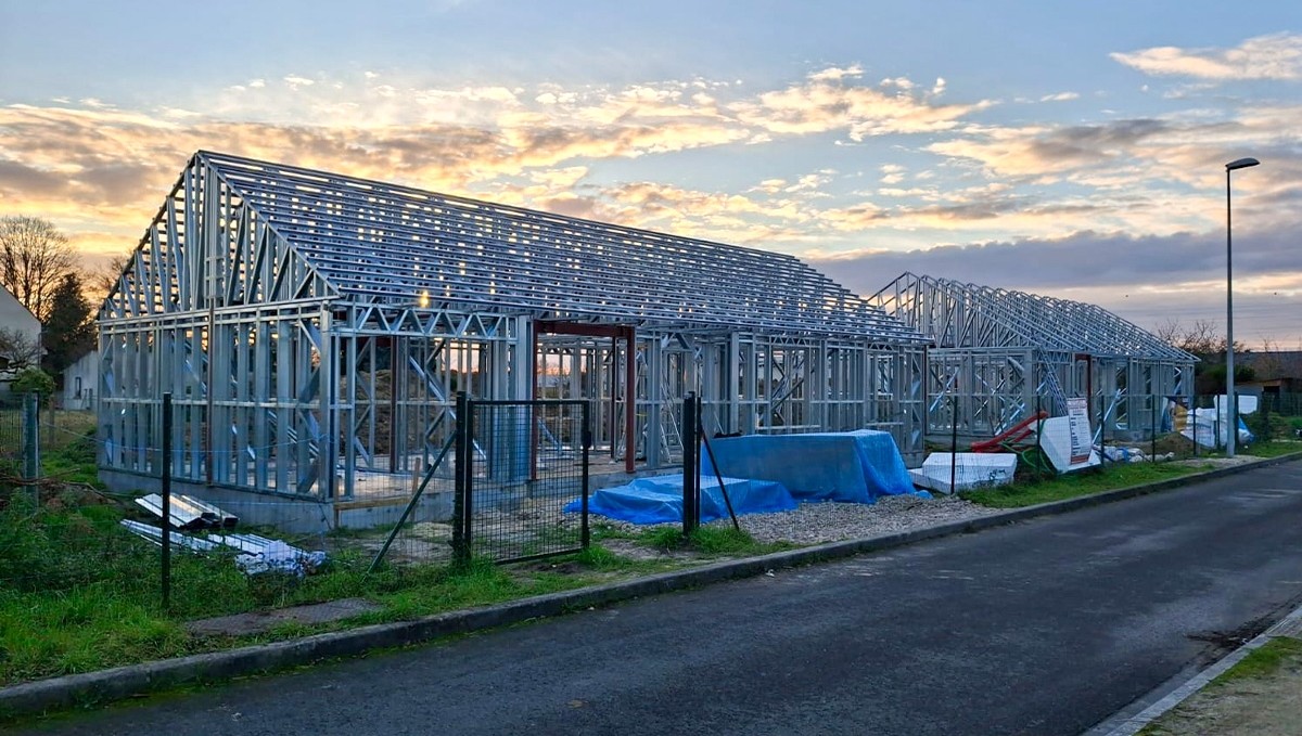 Karmod Fransa'daki çelik konstrüksiyon ev projelerinin 6. etabına başladı