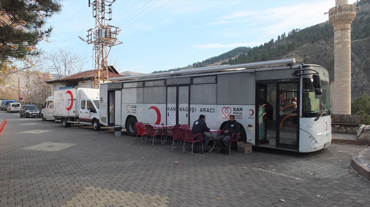 Keban'da kan bağışı kampanyası