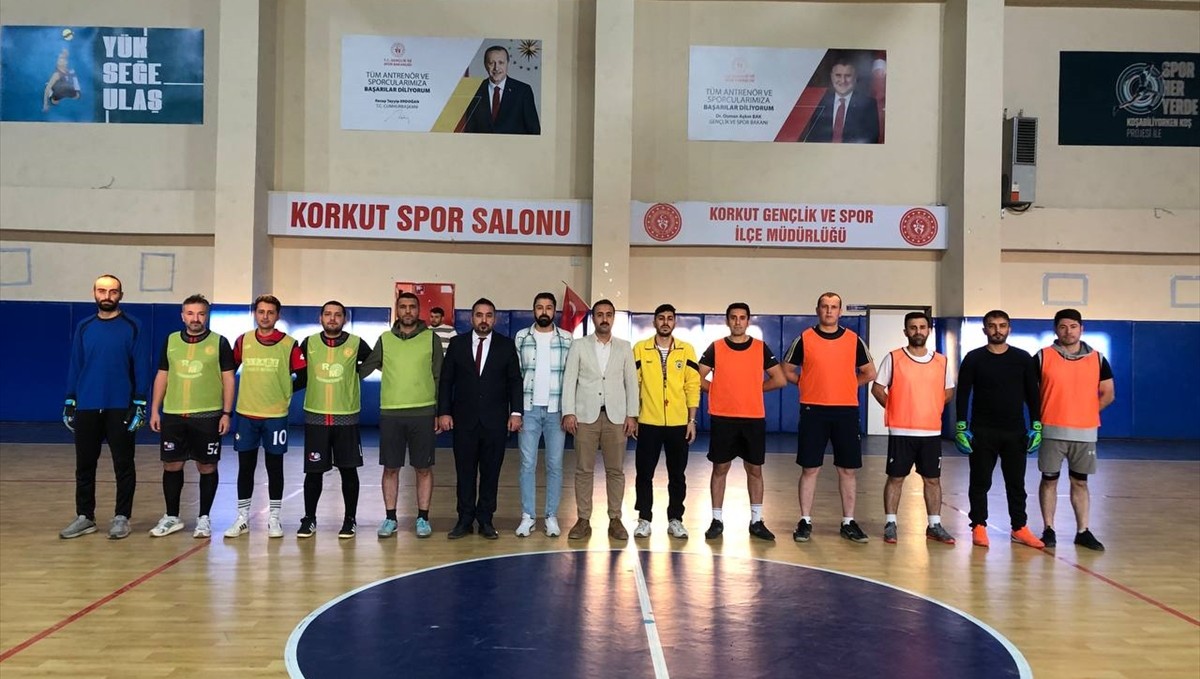 Korkut'ta Kurumlar Arası Futsal Turnuvası başladı
