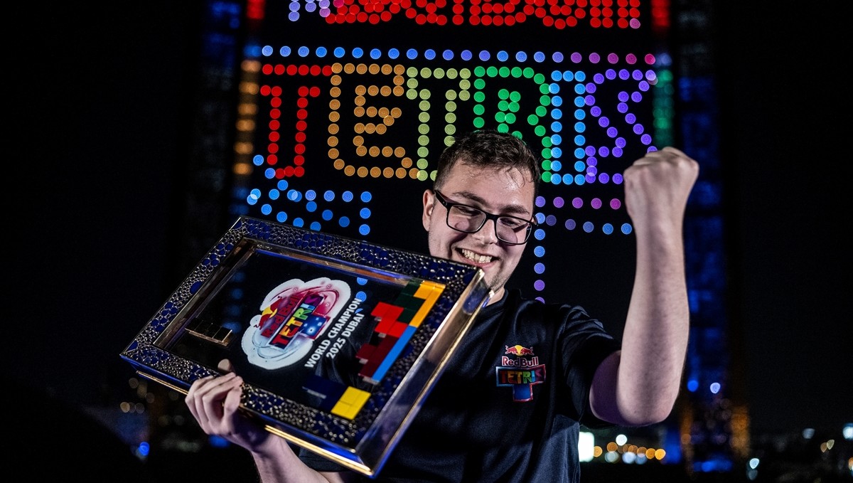 Red Bull Tetris Dünya Şampiyonu Türkiye'yi temsil eden Fehmi Atalar oldu