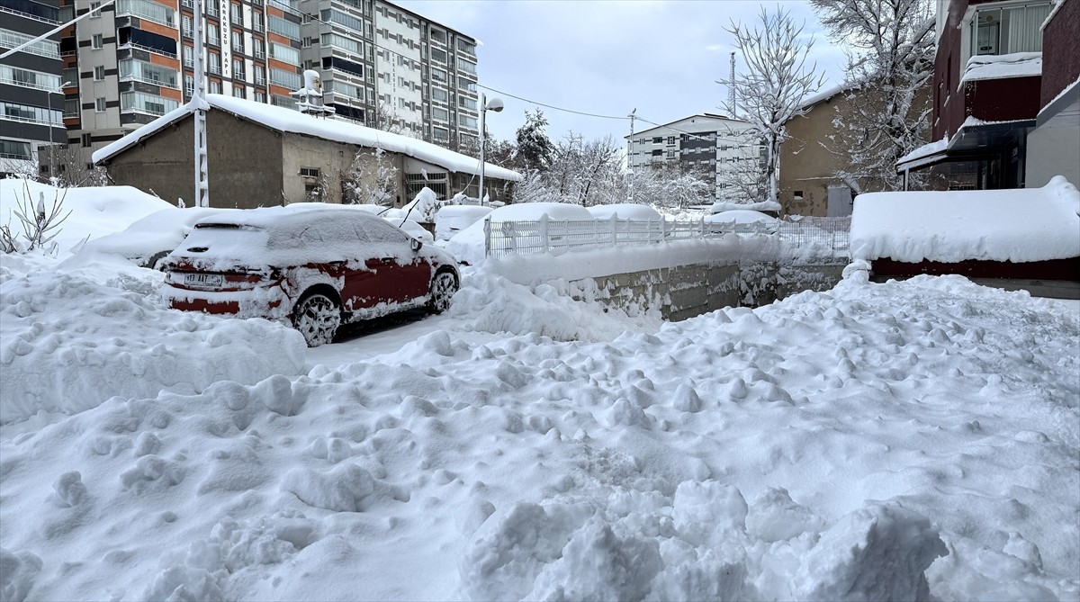 Van, Hakkari, Bitlis ve Muş'ta kar nedeniyle 1493 yerleşim yerinin yolu kapandı