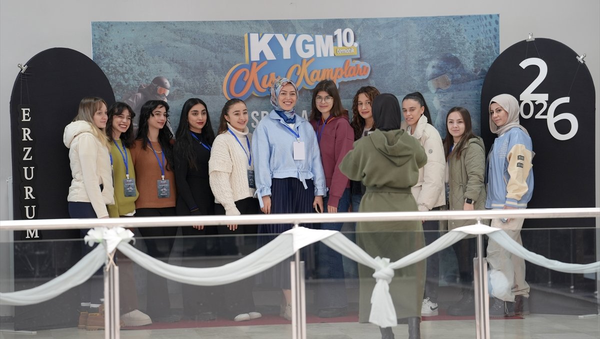 10. Tematik Kış Kampı Erzurum'da başladı